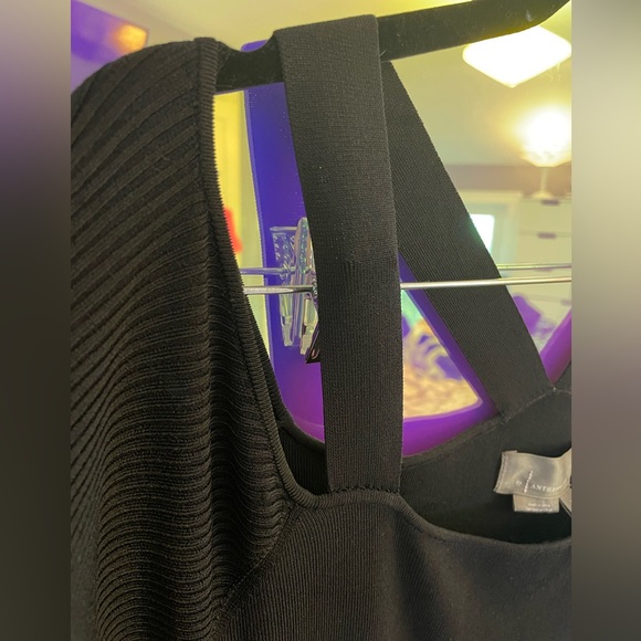 NWT Anthro Little Black Dress - Picture 9 of 11